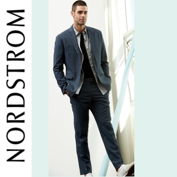 NWT NORDSTROM JB JR CHARCOAL BLAZER - Picture 1 of 5